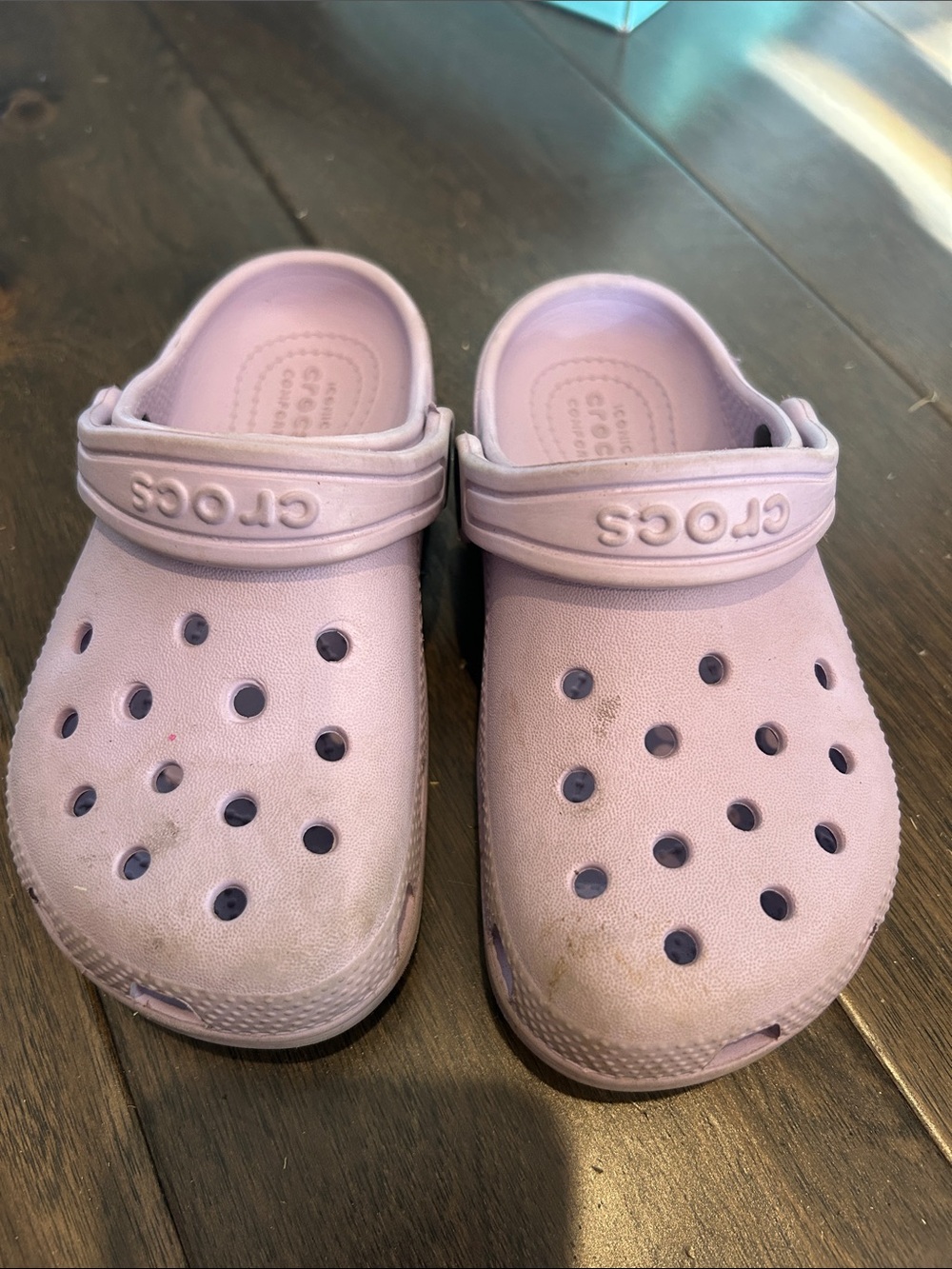CROCS Kids Classic Clog in Light Lavender